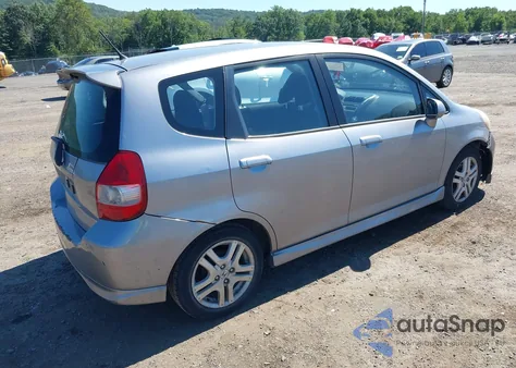 2007 Honda Fit Sport from USA, damaged, VIN JHMGD38637S054953